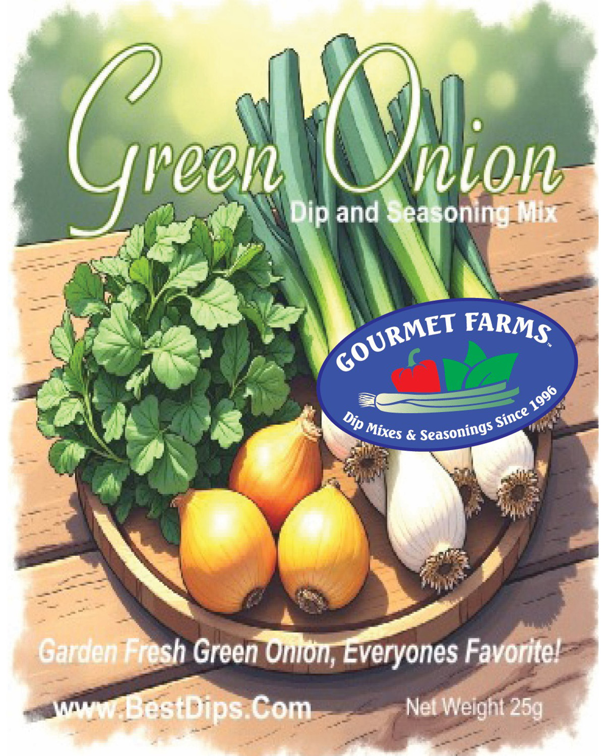 Green Onion Dip and Seasoning Mix 